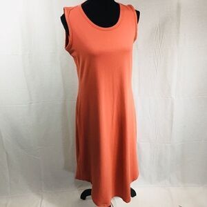 NWOT d & co. Coral sleeveless dress XS easy care